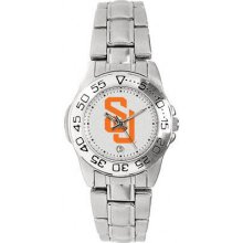 NCAA - Syracuse Orange Women's Sport ''Game Day Steel'' Watch