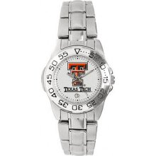 NCAA - Texas Tech Red Raiders Women's Sport ''Game Day Steel'' Watch