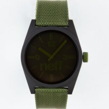 Neff Daily Woven Watch Olive One Size For Men 19878453101