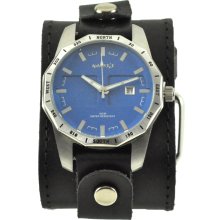 Nemesis Women's Blue Sporty Match Leather Watch (Blue, Leather)