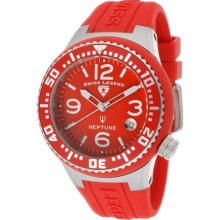 Neptune (44 mm) Red Dial Red Silicone ...