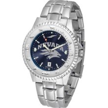 Nevada Wolf Pack Mens Steel Anochrome Watch