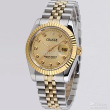 New Fashion Man's Luxury Watch Date Automatic Watches Stainless Stee