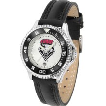 New Mexico Lobos Competitor Ladies Watch with Leather Band