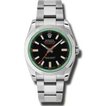 NEW Rolex Milgauss Green Automatic Watch 116400V