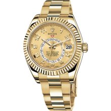 NEW ROLEX OYSTER PERPETUAL SKY-DWELLER WATCH - 326938