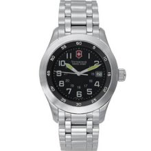 NEW Victorinox Swiss Army Mens Auto Stainless Steel 25092