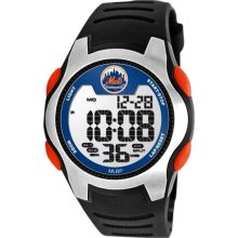 New York Met watch : New York Mets Training Camp Watch - Silver/Black