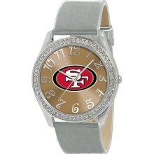 NFL San Francisco 49ers Ladies Glitz Sports Watch