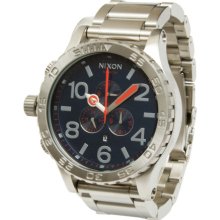 Nixon 51-30 Chrono Watch - Men's Navy, One Size