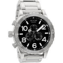 Nixon 51 - 30 Chrono Watch (Colour: Black)