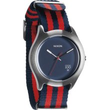 Nixon Quad (Navy/Red Nylon)