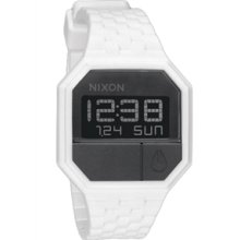 Nixon Rubber Re-Run White Black Watch - White regular