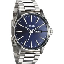 Nixon Sentry SS Watch- Blue Sunray