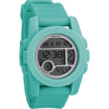 Nixon The Unit 40 Light Blue Digital Watch