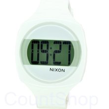 Nixon Unisex Dash A168100-00 White Silicone Quartz Watch with Dig ...