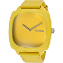 Nixon Women's Yellow Dial Watch A167-640