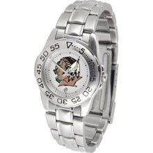 North Dakota Fighting Sioux UND NCAA Womens Steel Sports Watch ...