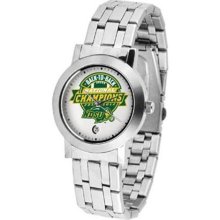 North Dakota State Bison NDSU NCAA Mens Stainless Dynasty Watch ...