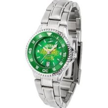 North Dakota State Bison NDSU NCAA Womens Steel Anochrome Watch ...