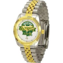 North Dakota State Bison NDSU NCAA Mens Steel Executive Watch ...