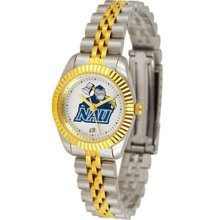 Northern Arizona Lumberjacks NAU Womens 23Kt Gold Watch