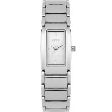 Oasis Women's Quartz Watch With Silver Dial Analogue Display And Silver Bracelet B1106