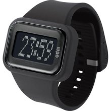 ODM Unisex Rainbow DD125A-1 Black Silicone Quartz Watch with Digi ...