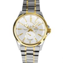 Orient Automatic Mens Power Reserve Two Tone 100m Watch FM01001W