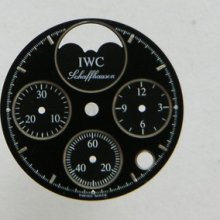 Original Vintage Iwc Chronograph Watch Dial Ladie's