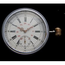 Original Vintage Mechanical Chronometer Watch Movement Rare Escapment