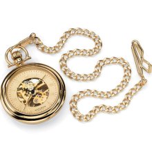 Palm Beach Jewelry Men's Akribos XXIV Pocket Watch