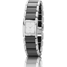 Pandora Facets Watch - Black Ceramic, Stainless Steel