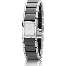 PANDORA Watch - Diamond Black Ceramic & Stainless Steel Facets, 20mm