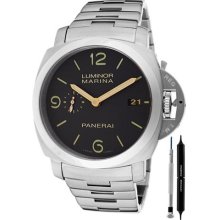 Panerai Men's Luminor Marina 1950 3 Days Automatic Brown Dial Sta ...