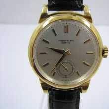 Patek Philippe 18k Gold Manual Winding Ref 1491 Watch