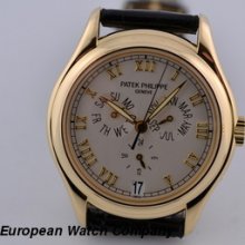 Patek Philippe Annual Calendar Cream Dial 18K Yellow Gold 37MM