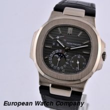 Patek Philippe Nautilus Power Reserve Moonphase 5712g-001 5712g 18k Wg