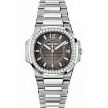 Patek Philippe Women's Nautilus Anthracite Dial Watch 7010/1G-010