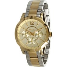 Payton Two Tone Multifunction Bracelet Watch