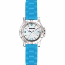 Pedre La Playa Unisex Sport Watch With Turquoise Rubber Strap