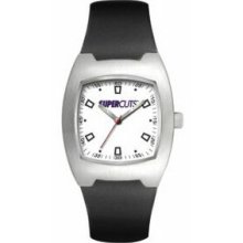 Pedre Men`s Voyager Watch W/ Matte Silver Finish & White Dial