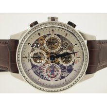 Perrelet NEW Dual Time Skeleton Chrono $16.5K List.