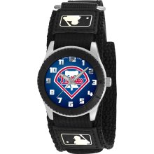 Philadelphia Phillies Black Rookie Youth / Ladies Watch By Gametime