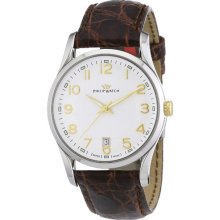 Philip Men's Sunray Analogue Watch R8251680165 With Quartz Movement, White Dial And Stainless Steel Case