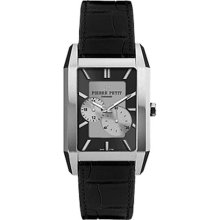 Pierre Petit Men's P-782A Serie Paris Automatic Rectangular Case ...