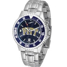 Pittsburgh Panthers Competitor AnoChrome Steel Band Watch