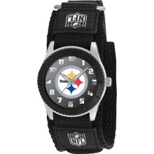 Pittsburgh Steelers Black Rookie Boy's / Ladies / Youth Unisex Watch