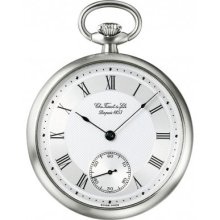 Pocket Jungfraubahn Limited Edition Men's Silver Mechanical Pocket Watch