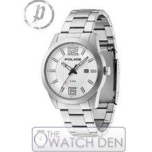 Police - Men's Stainless Steel Trophy Watch - 13406js-04m